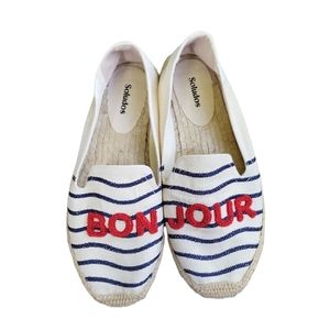 Soludos ** "Bon Jour" canvas espadrilles